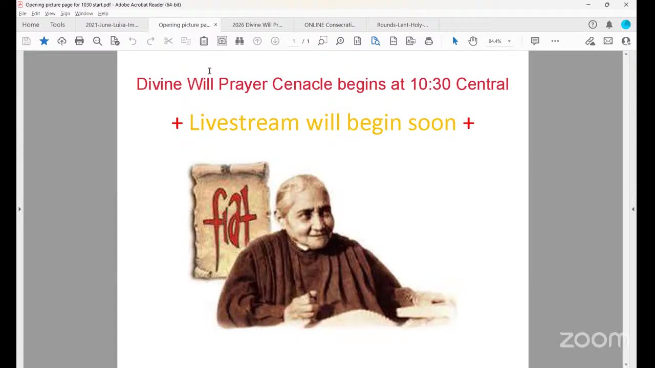 2 Image and Likeness in the DW -Rays of Light~Rainbows of Peace - Divine Will Prayer Cenacle