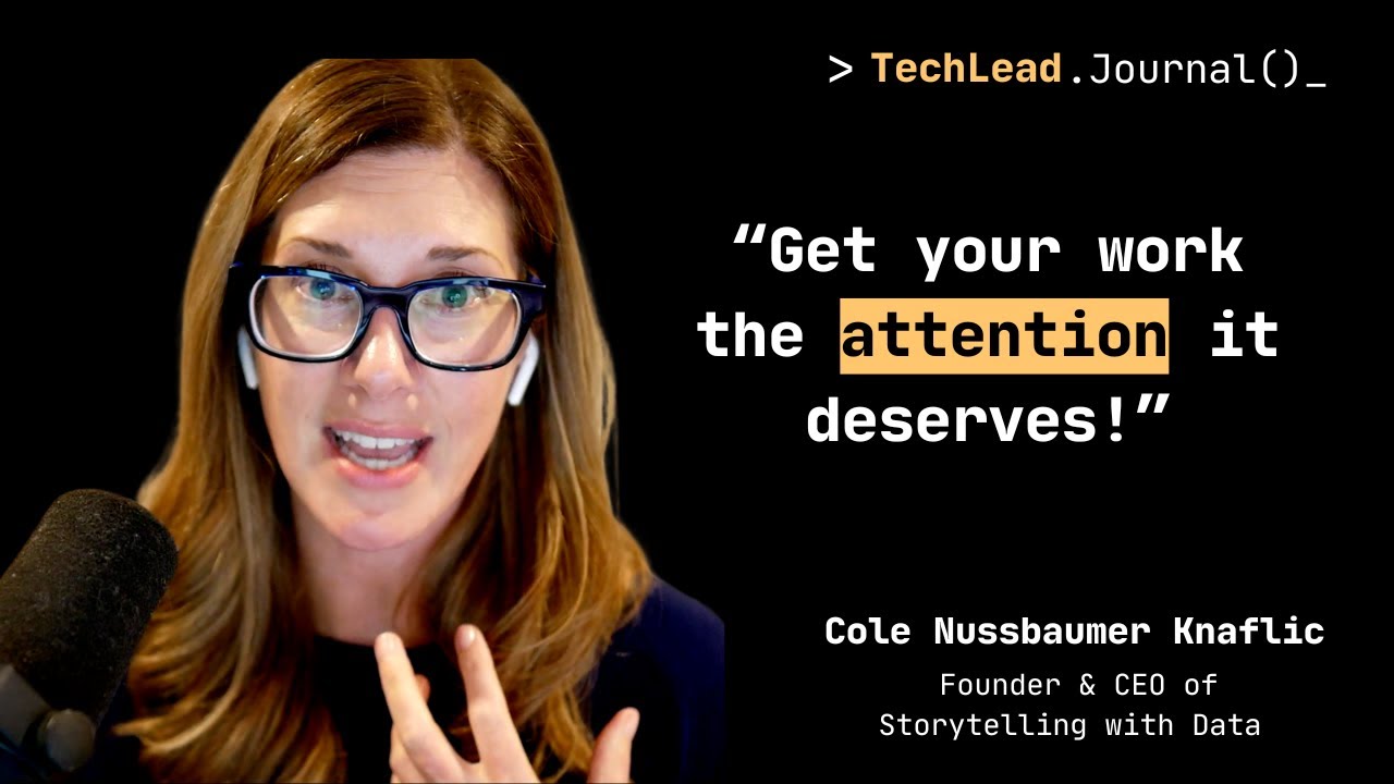 The Art of Storytelling: Effective Communication & Data Visuals - Cole Nussbaumer Knaflic