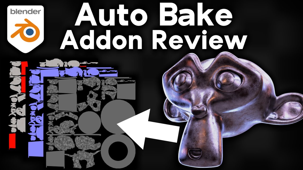 Обзор дополнения для блендера Auto Bake (обновленная ссылка на видео в описании)