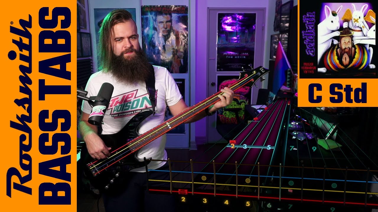 Acid Bath－Bleed me an Ocean｜Bass Tabs [C Standard][Rocksmith]
