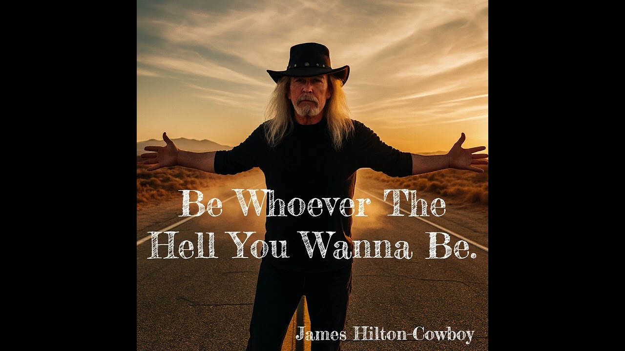 Be Whoever The Hell You Wanna Be. ― James Hilton-Cowboy