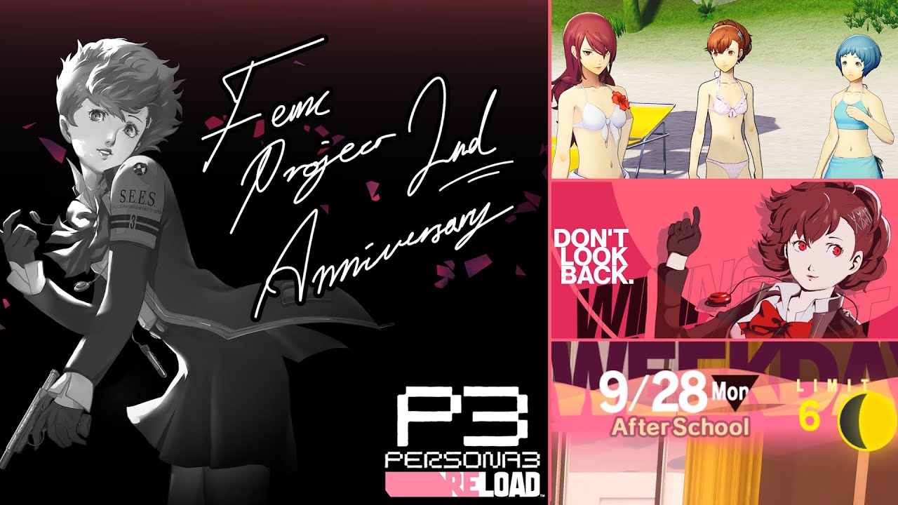 Persona 3 Reload - (FeMC Mod) 2.5.0 2nd Anniversary UI and Yakushima