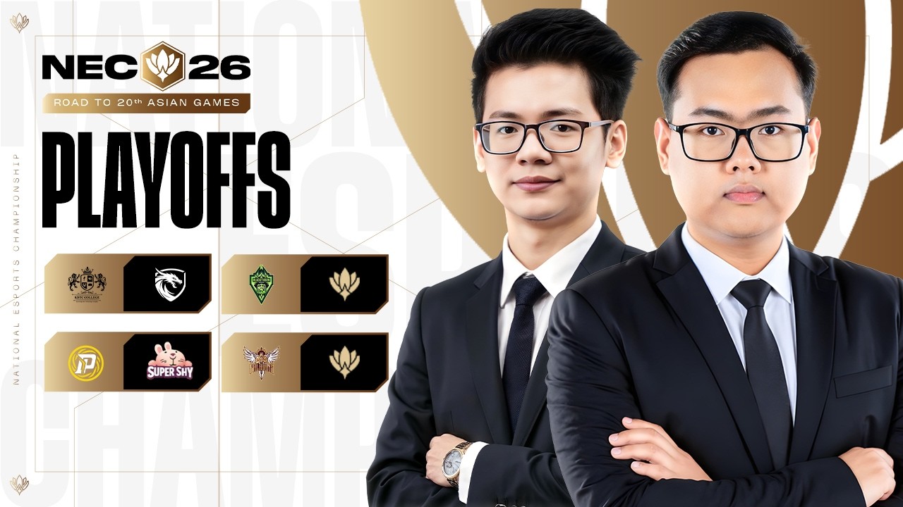 [OFFICIAL RESTREAM] NEC26 PLAYOFFS Stage Day1 LIVE🔴
