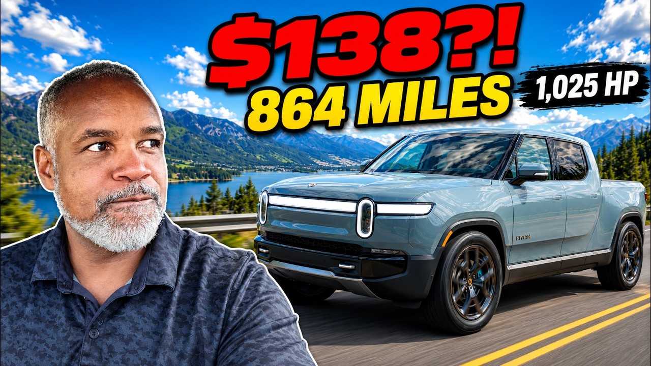 😱 Epic Road Trip in 1025 hp Gen 2 Rivian R1T QUAD MAX