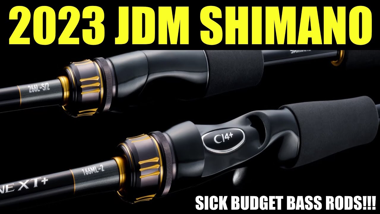 2023 JDM SHIMANOS: Another SLX DC? Metanium? BUDGET Bass Rods?