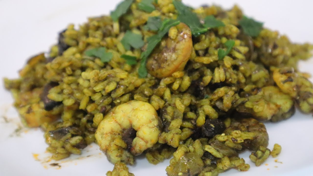 ARROZ con 1 LATA de CALAMARES en su TINTA 🦑