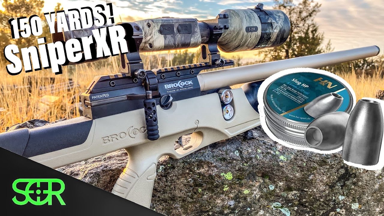 РАЗБОРКА! 150 ярдов с Brocock Sniper XR Magnum и пулями H&N