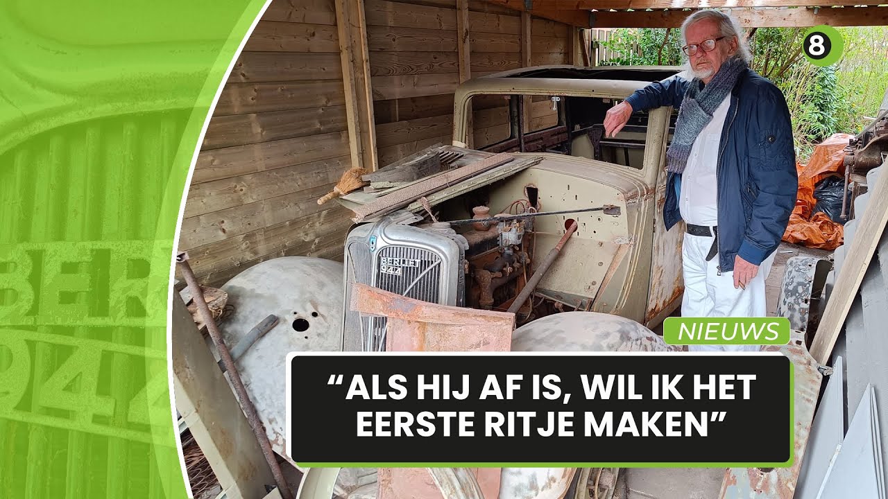 Oldtimer na bijna vijftig jaar in Silvoldse garage geschonken aan stichting