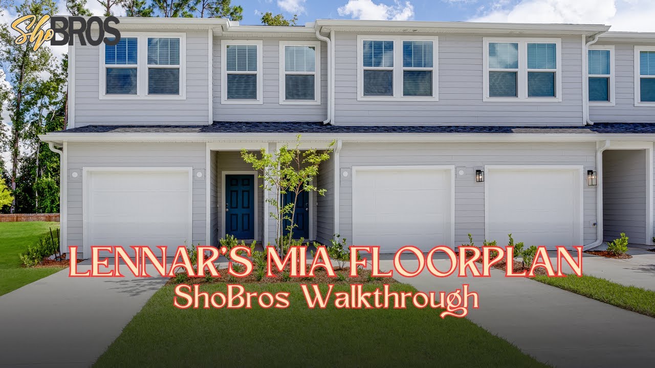 Lennar's Mia Floorplan I ShoBro Home Tour