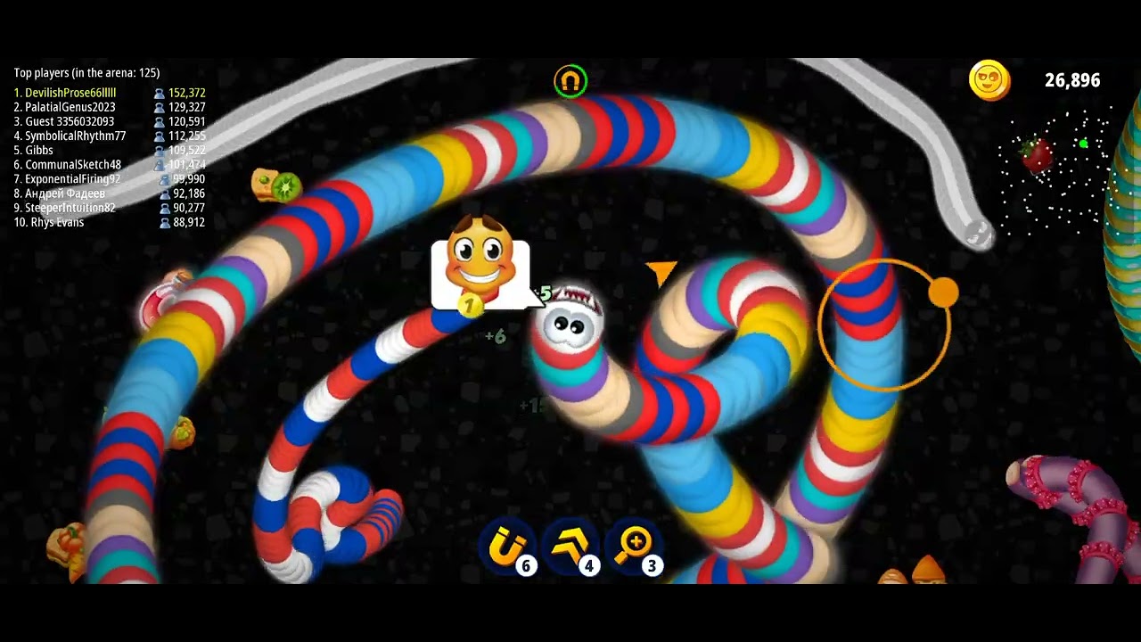 New Gameplay Wait For End 😂 #youtube #youtubeshorst #game #snakegame 