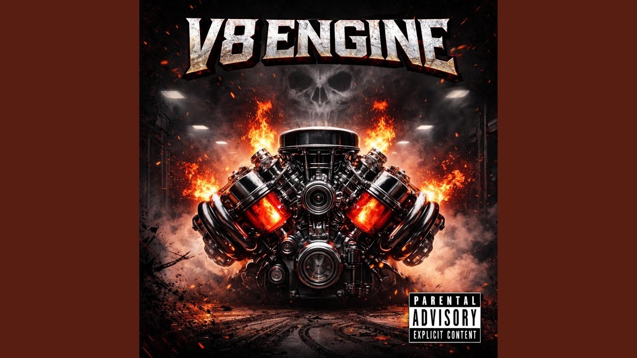V8 engine