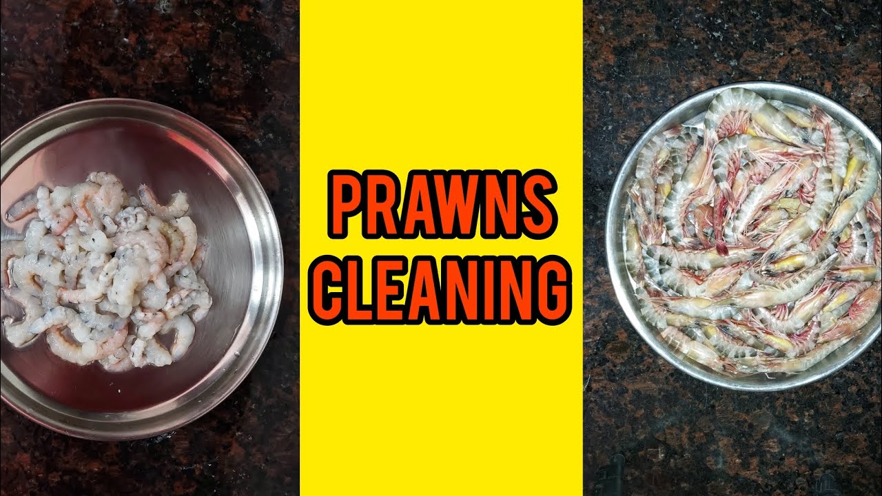 Prawns Cleaning Tutorial 🦐🔪 Step-by-Step Guide
