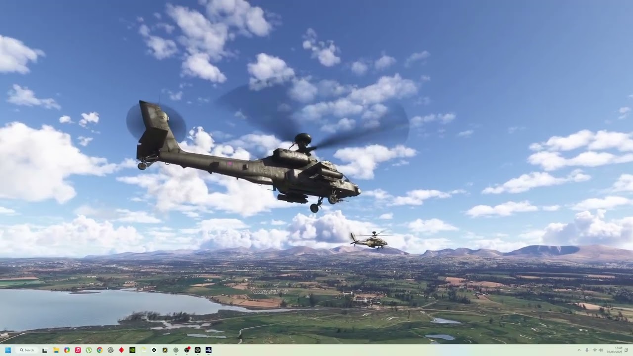 Apache Two-Ship Formation | RAF Valley Departure to the Mach Loop | Part 1