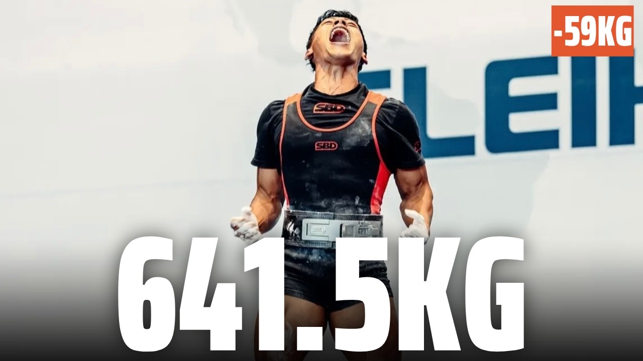 Wahyu Surya BREAKS the Deadlift WORLD RECORD at the Asian Championships 2025