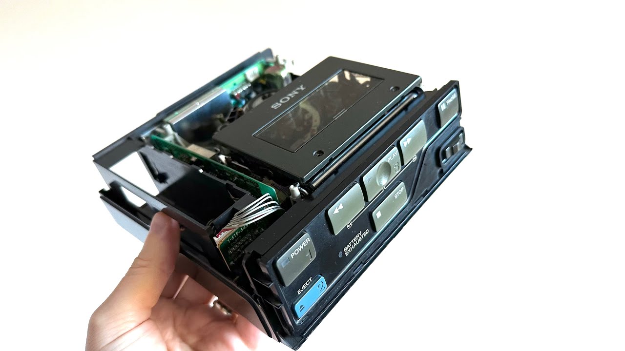 Sony Video 8 Cassette Player 8mm EV-P10E Teardown