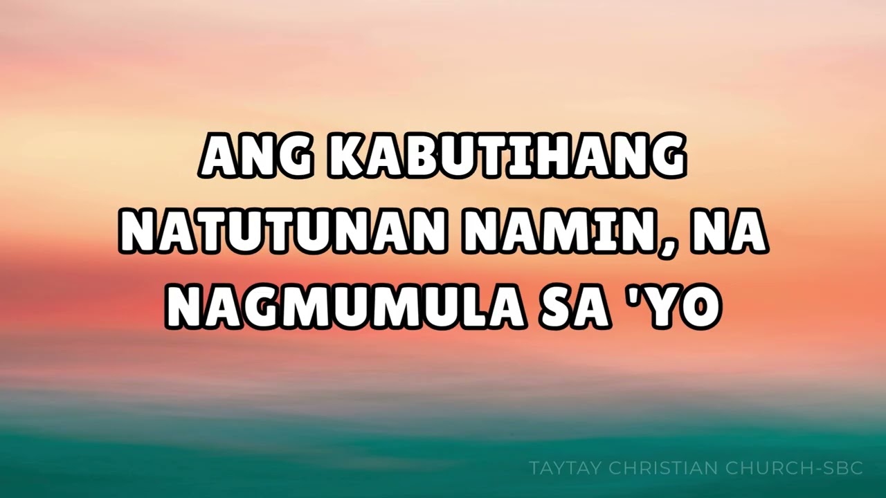 KABUTIHAN (PAPURI SINGERS) / MINUS ONE LYRICS