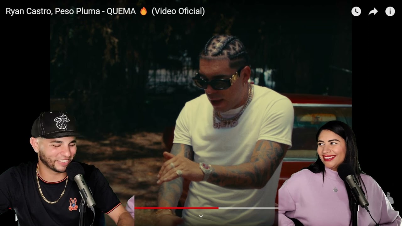 Ryan Castro, Peso Pluma - QUEMA (REACCION / PODCAST)