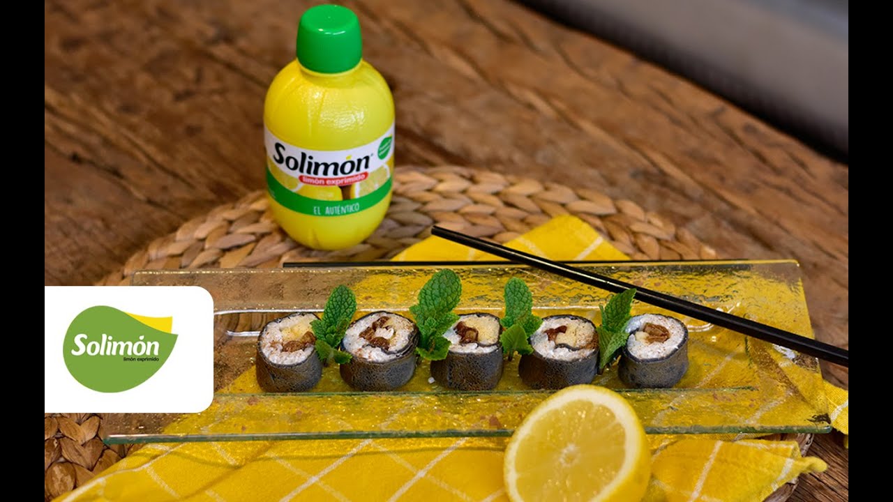 🍋 Trampantojo sushi dulce - Recetas con limón