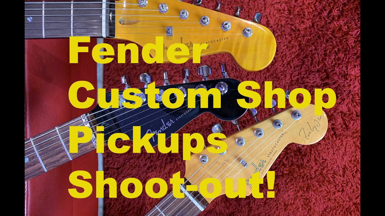 Fender Custom Shop Pickup Pickups. CS69 vs CS Fat 50's vs CS Texas Specials. Mark Knopfler Strat