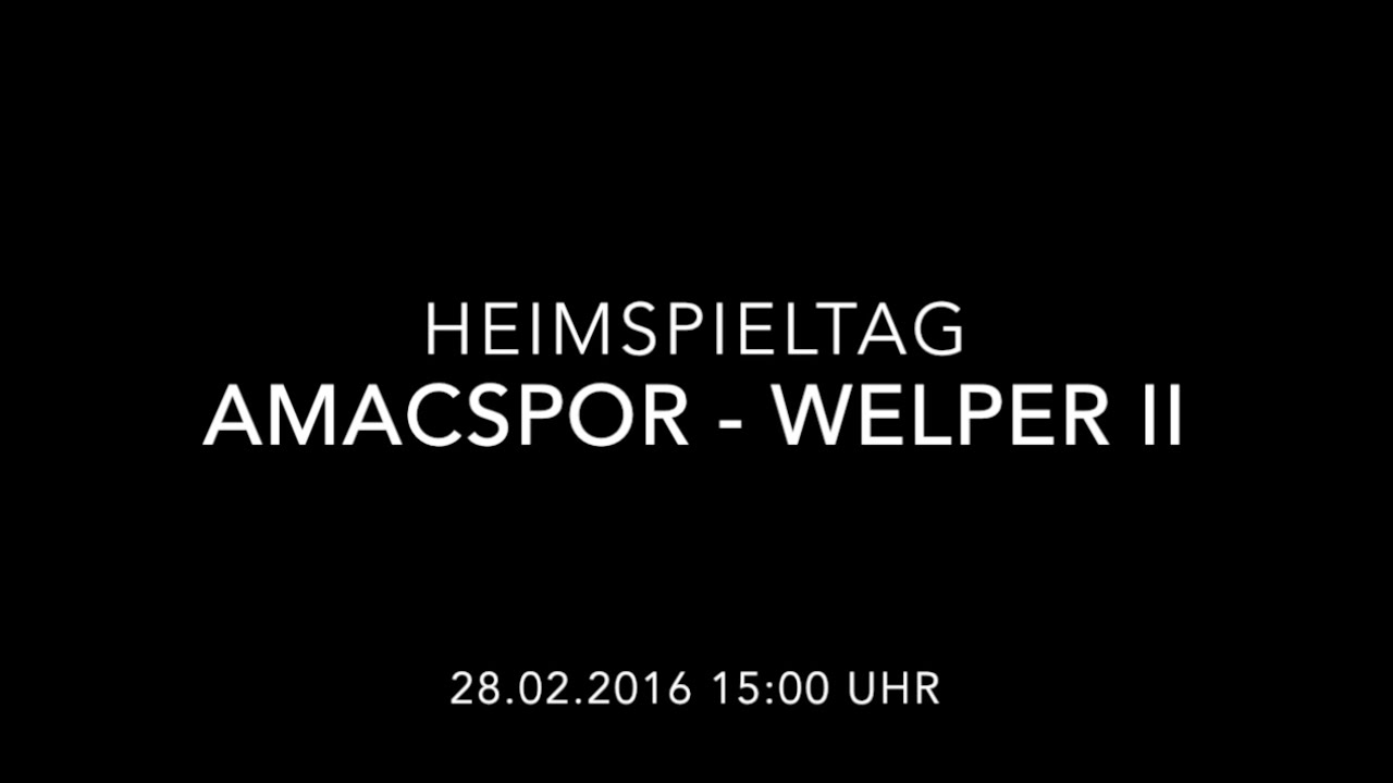 Amacspor Dahlhausen87 &bdquo;Mission Aufstieg 2016