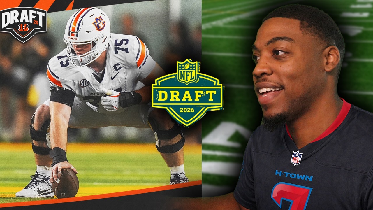 Connor Lew Highlights Reaction | Cincinnati Bengals - NFL Draft 2026