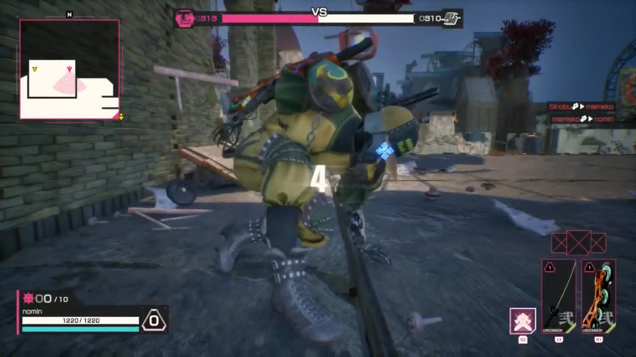 LET IT DIE  INFERNO 3v3 僅差