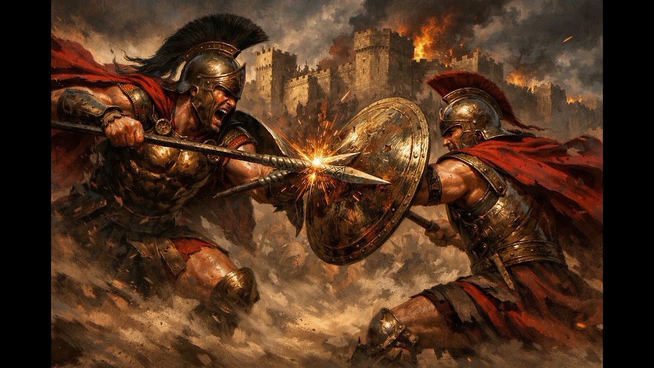 Troy-The Duel of Hector and Achilles #aimetal 