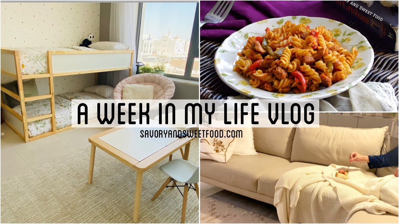 A WEEK in my Life Vlog | One Pan Pasta Recipe | KIDS ROOM Makeover | Failed Cake attempt | Meal prep