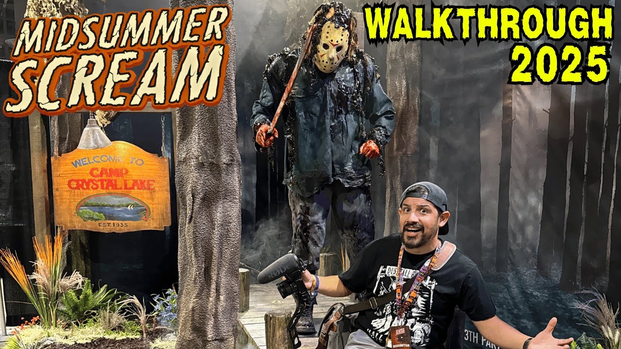 🔴 World's Largest Halloween Convention | Midsummer Scream 2025 | Walkthrough