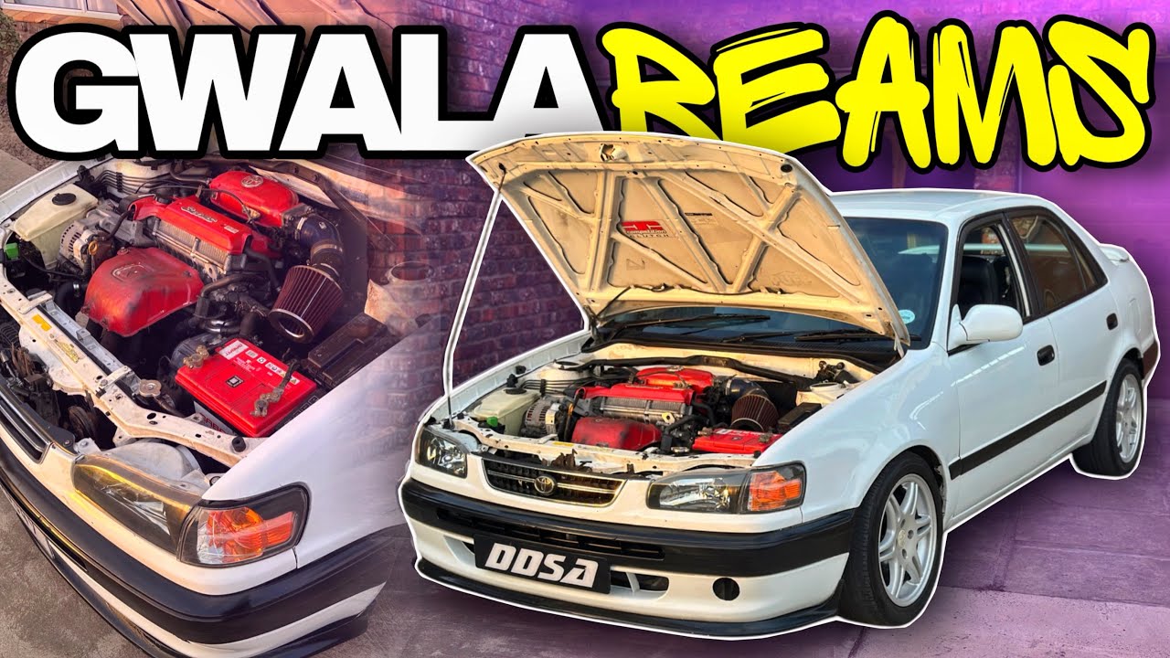 BEAMS SWAPPED Toyota Corolla + Launch Control🔥😭 !! #cars #review