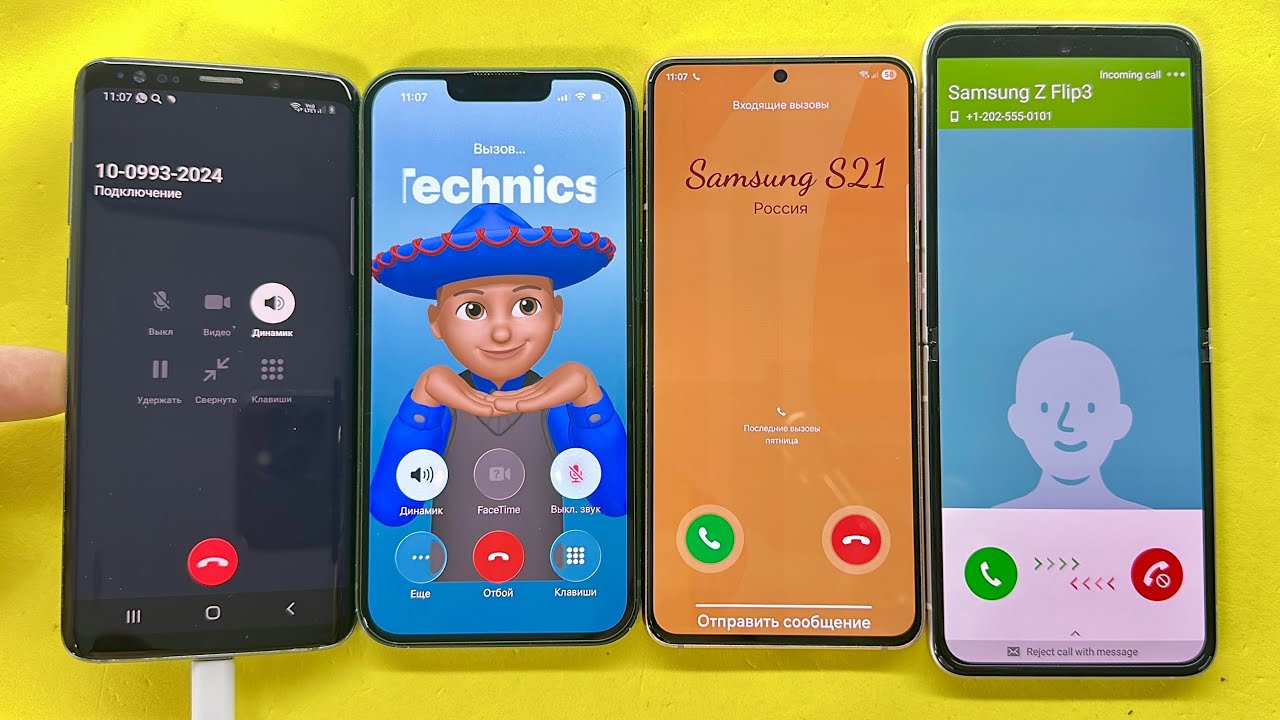Incoming Call & Zangi & Fake Call Samsung S9, Iphien 13,Samsung Z Flip3, Samsung S21