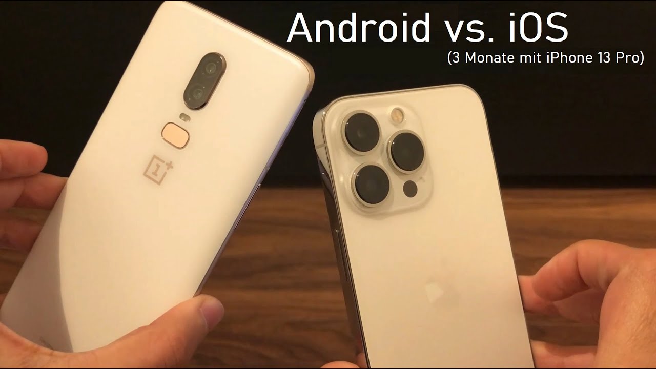 Android vs. iOS - VERGLEICH (mein erstes iPhone)
