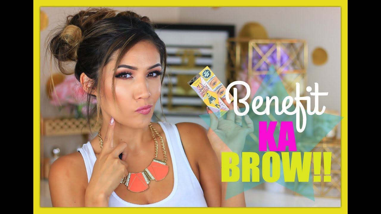 NEW!! Benefit Ka Brow Review I  Comparison to ABH Dipbrow