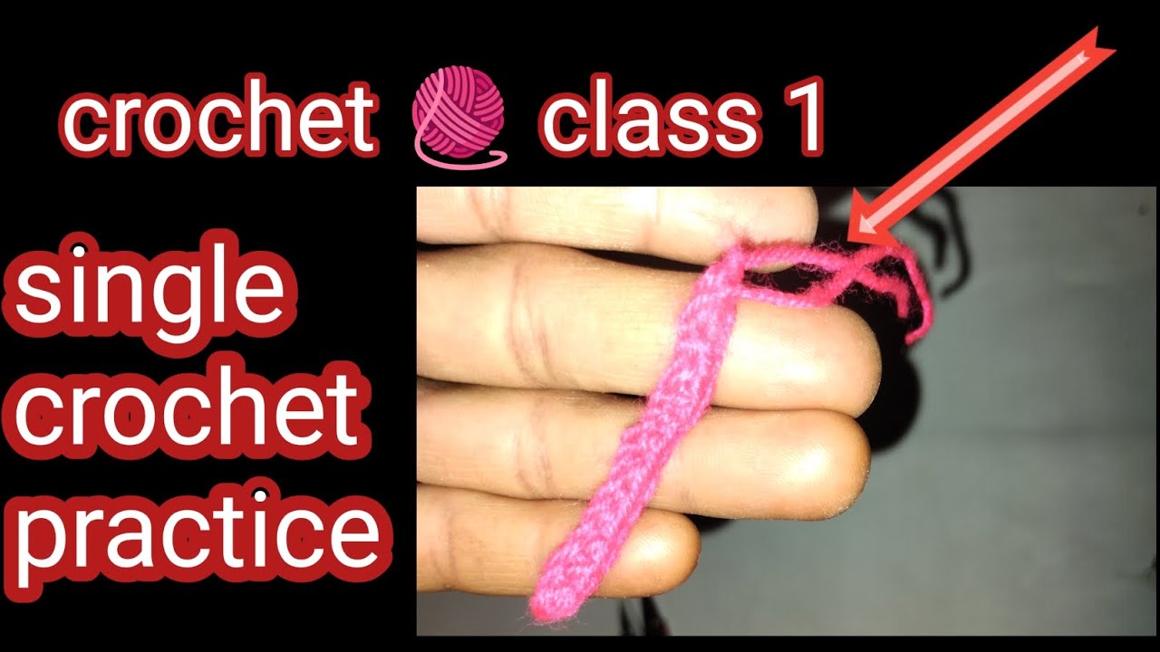 Crochet class 1 || Crochet class for absolute beginners || NS ideas 