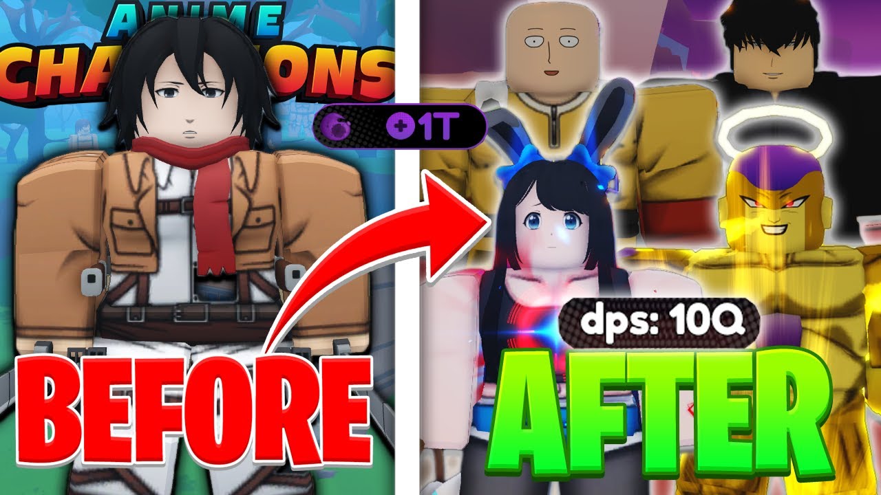 Catching Up In Anime Champions Simulator!