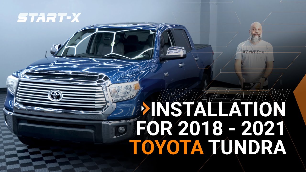 Instalaci&oacute;n: Toyota Tundra 2018 - 2021 Arranque con llave de encendido - Arranque remoto