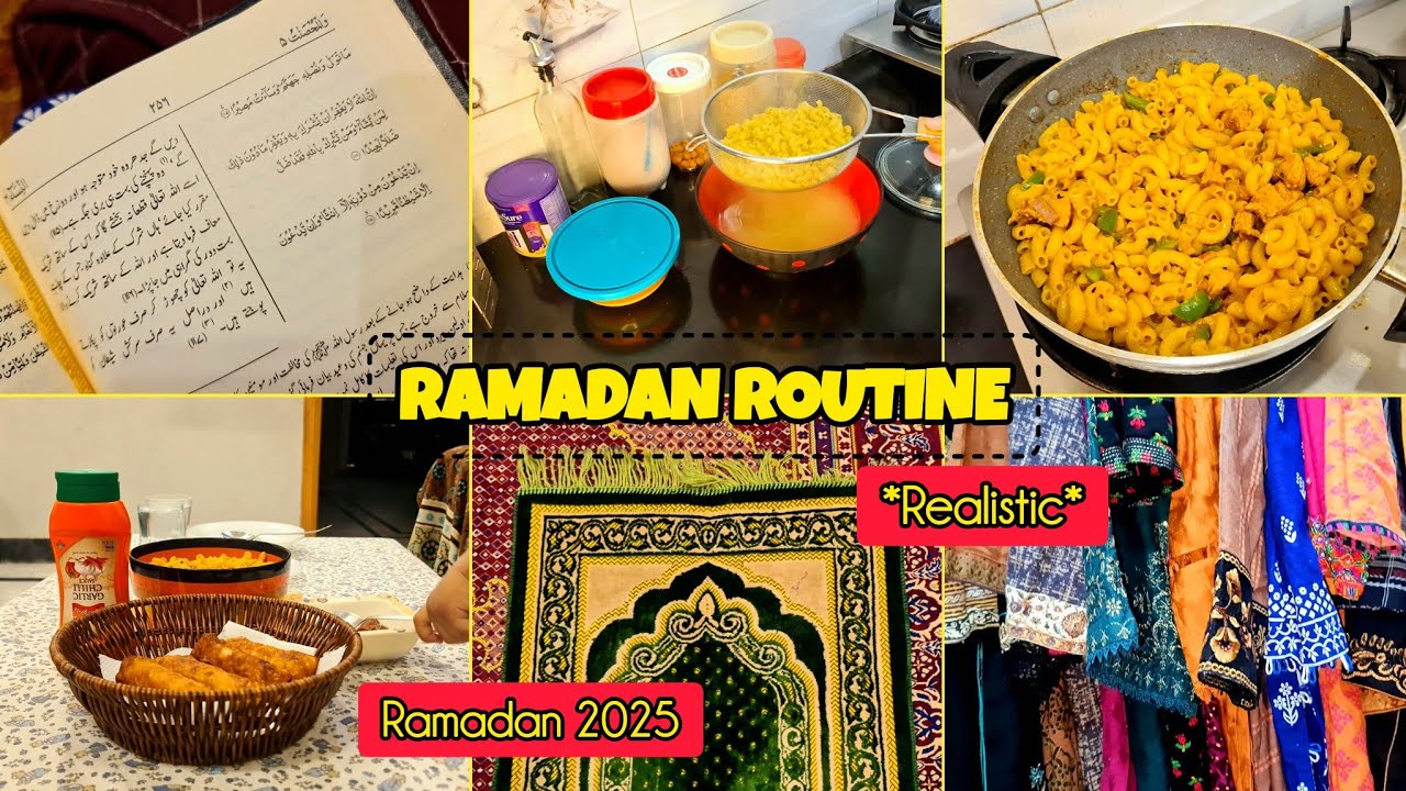 My *REALISTIC* Ramadan Routine With a Toddler | Ramadan Routine Vlog 2025 🌙