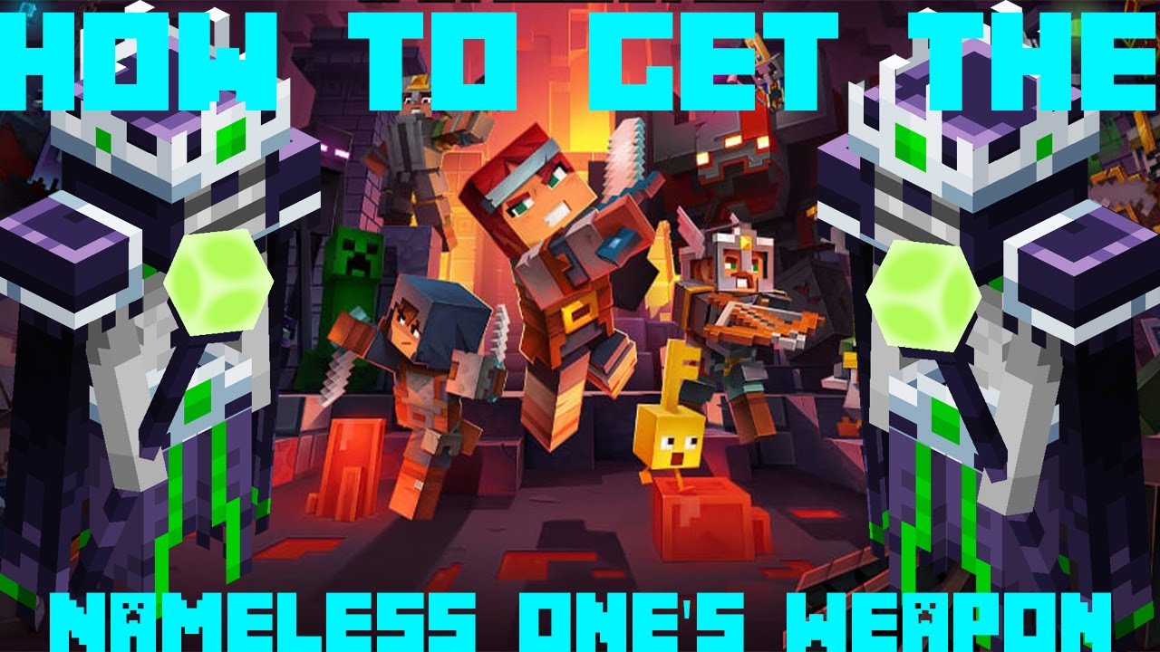 Minecraft Dungeons - Easiest Method To Defeat The Nameless One And Get His Secret Weapon!!!!!!!!!!!!