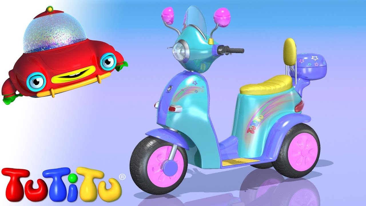 🎁TuTiTu Builds a Scooter - 🤩Fun Toddler Learning with Easy Toy Building Activities🍿