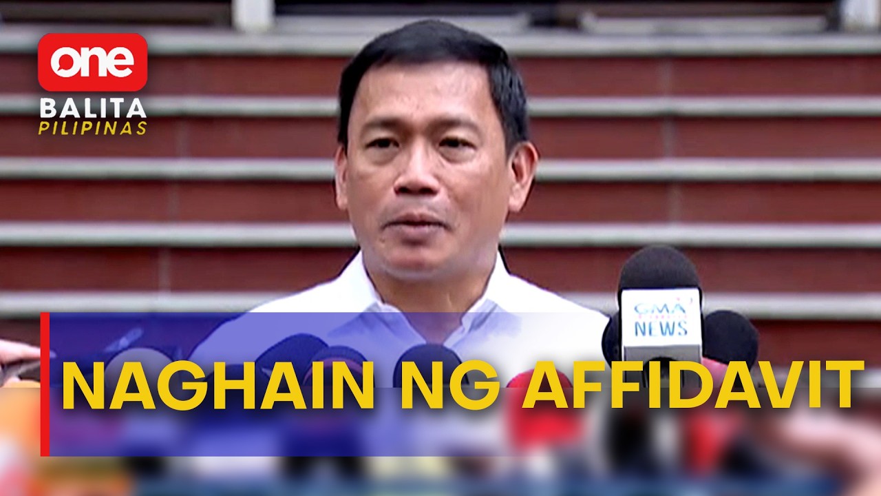 Atty. Baligod, inihain ang affidavit ng 18 bagmen sa Ombudsman | One Balita Pilipinas