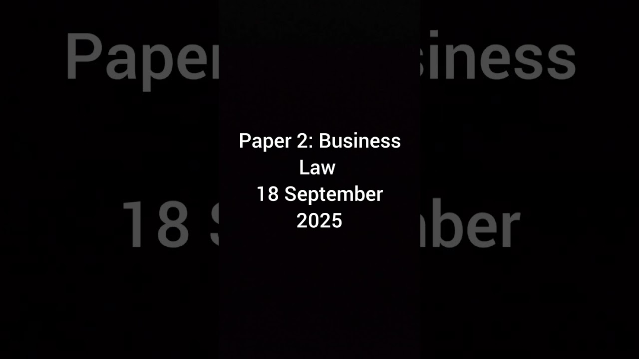 CA Foundation September 2025 Exam Date Announced 📢 #CA #Exam