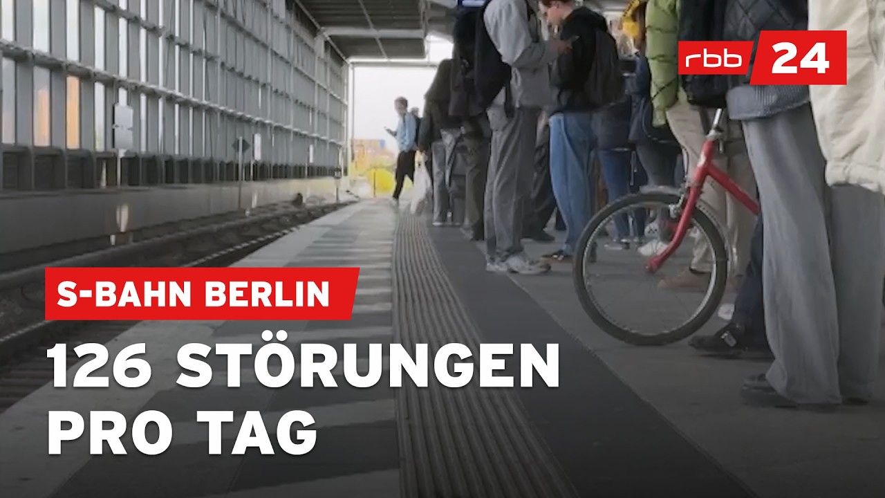 Berliner S-Bahn unpünktlich wie lange nicht – viele Störungen