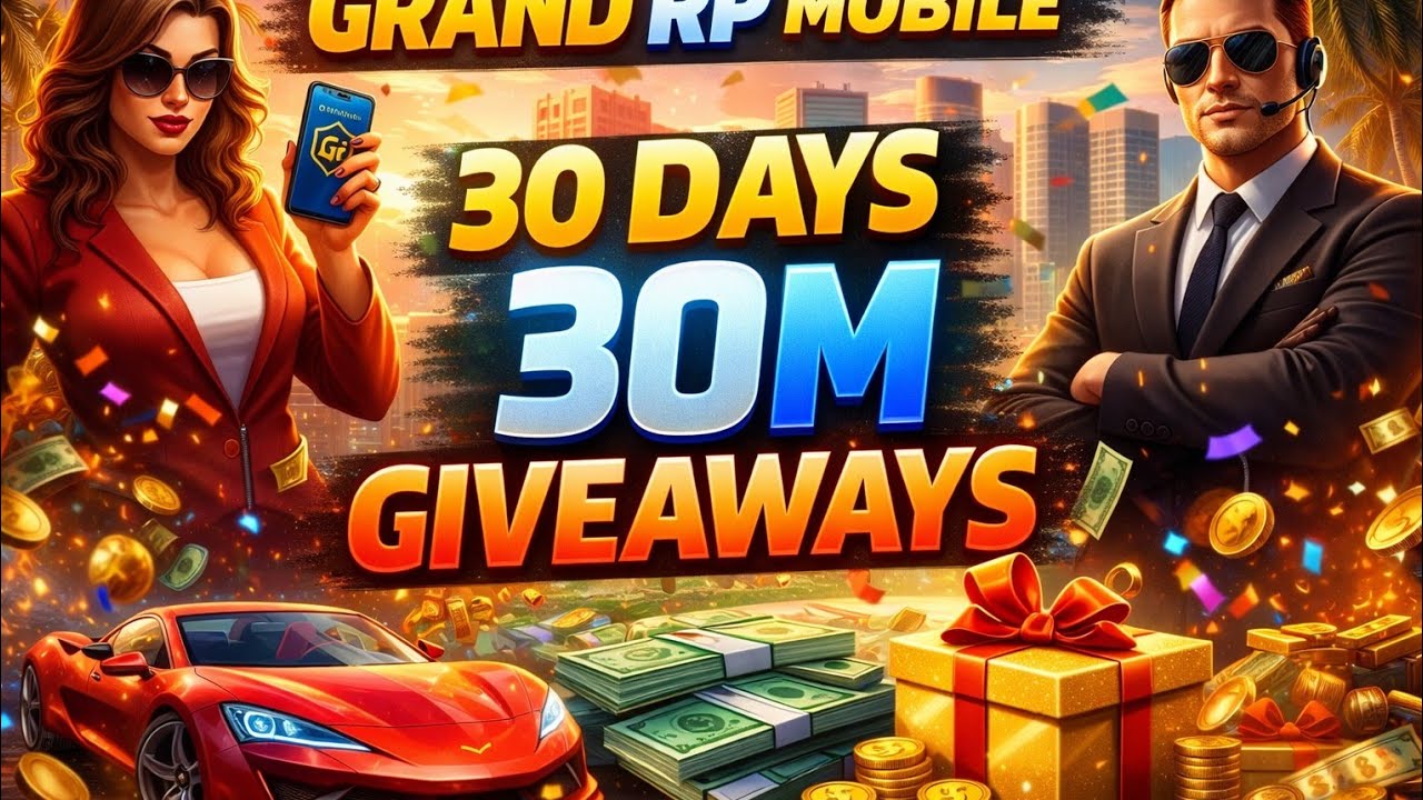 grand rp mobile 30 days 30m giveaway searise part 11