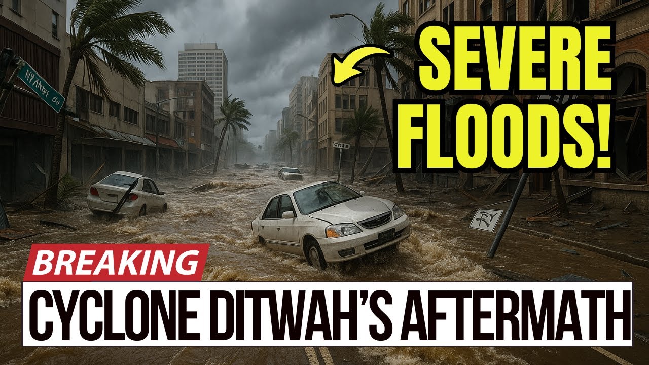 Внезапный удар циклона Дитва поверг Шри-Ланку в хаос