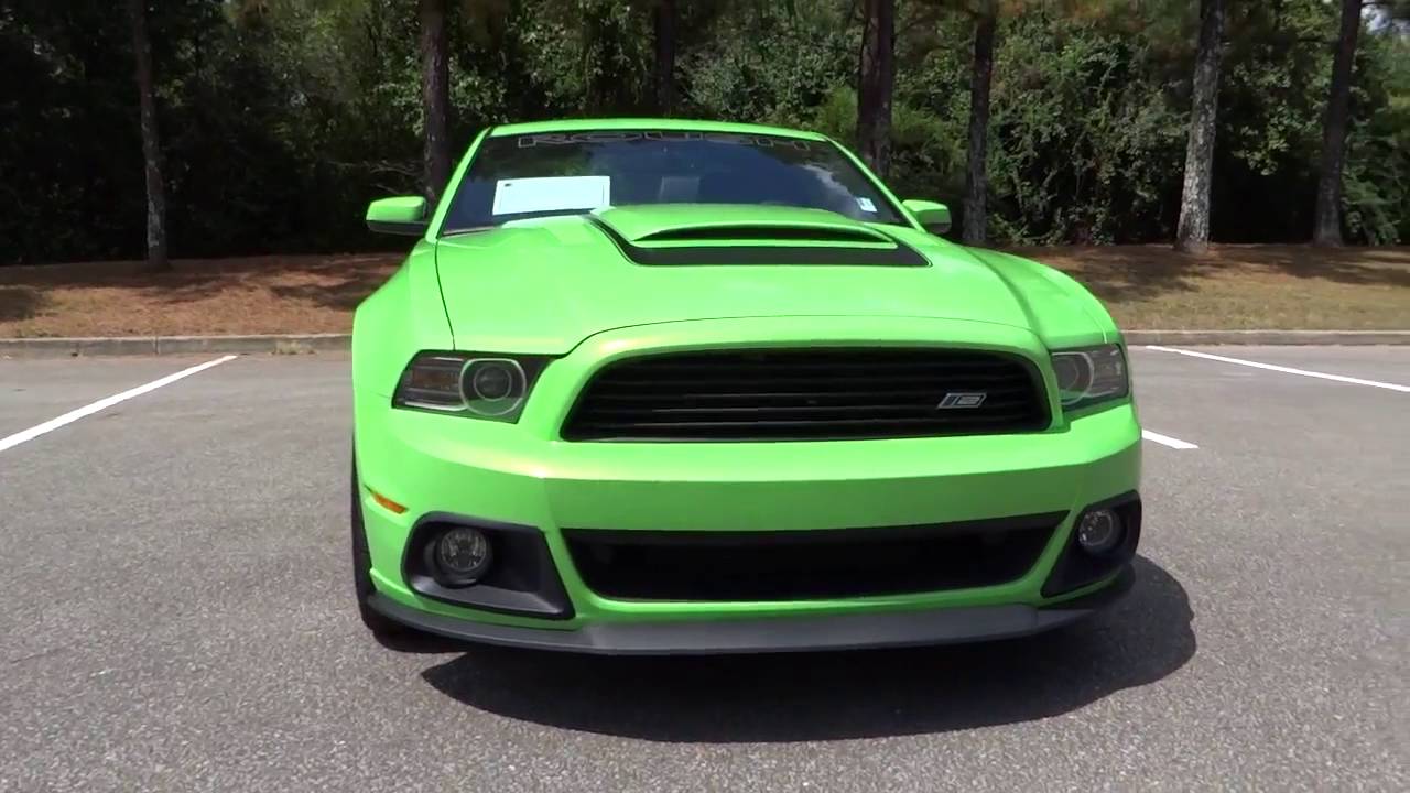 2013 Ford Mustang Roush Stage 2 Green - Luxury Cars - Car Review
