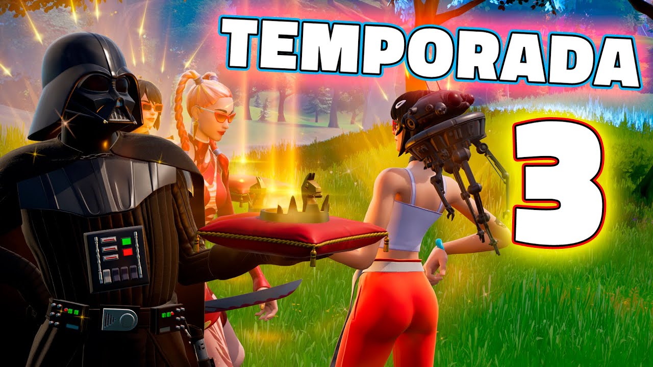¡¡ SOY DARTH VADER !! 😱 Fortnite Temporada 3 Capítulo 3