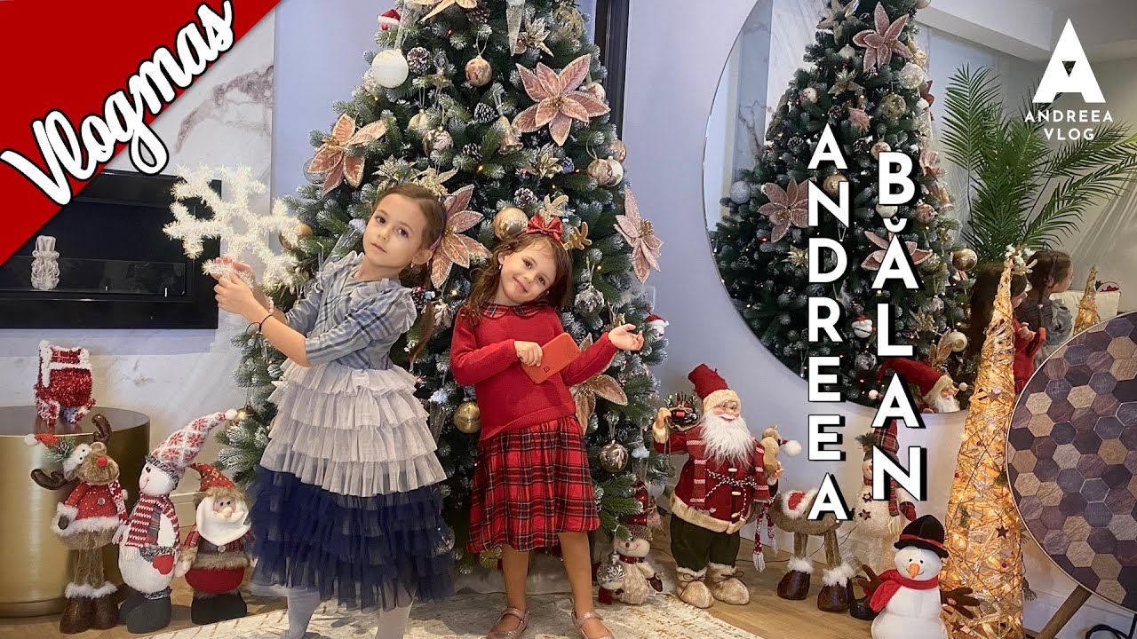 ANDREEA BALAN (237)  - CEL MAI FRUMOS BRAD IMPODOBIT DE ELLA SI CLARA🎄