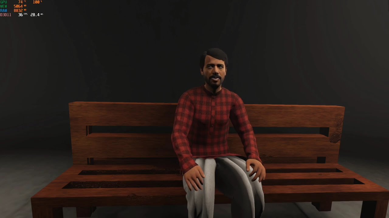 Ending of Anant Express Indian Horror game.