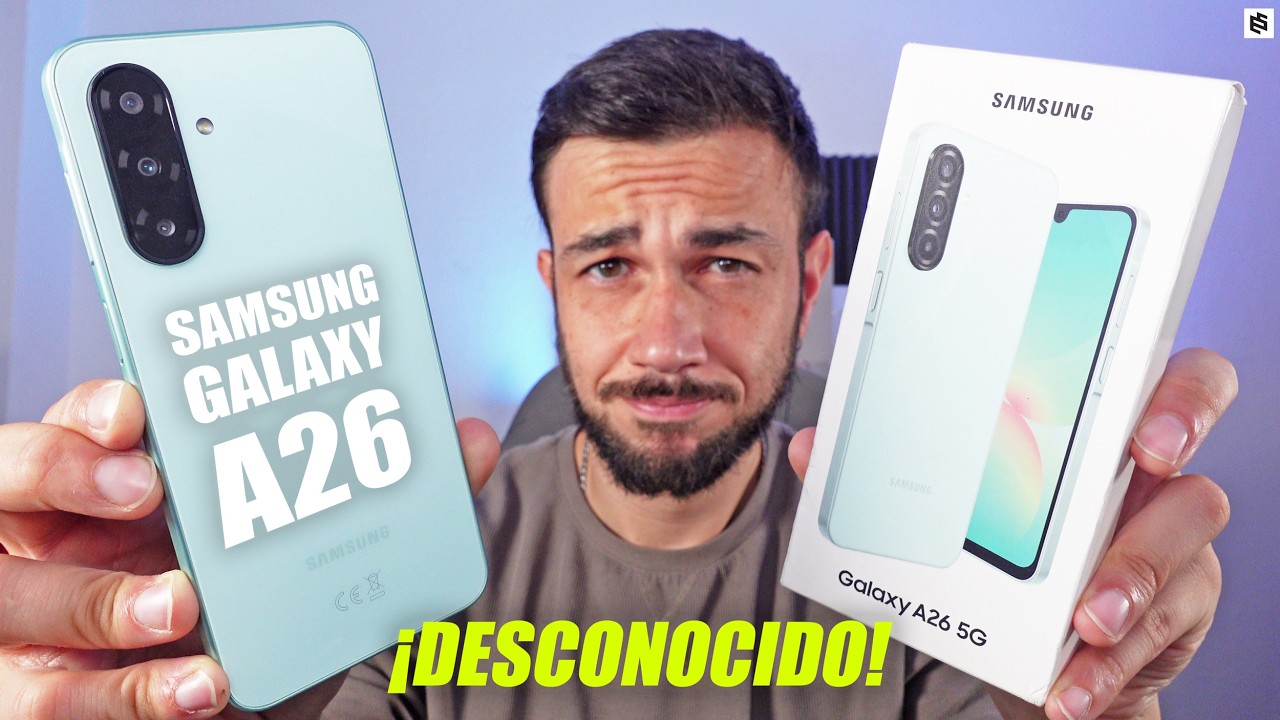 sorpresa ENORME!🤯SAMSUNG GALAXY A26 5G: Primera REVIEW