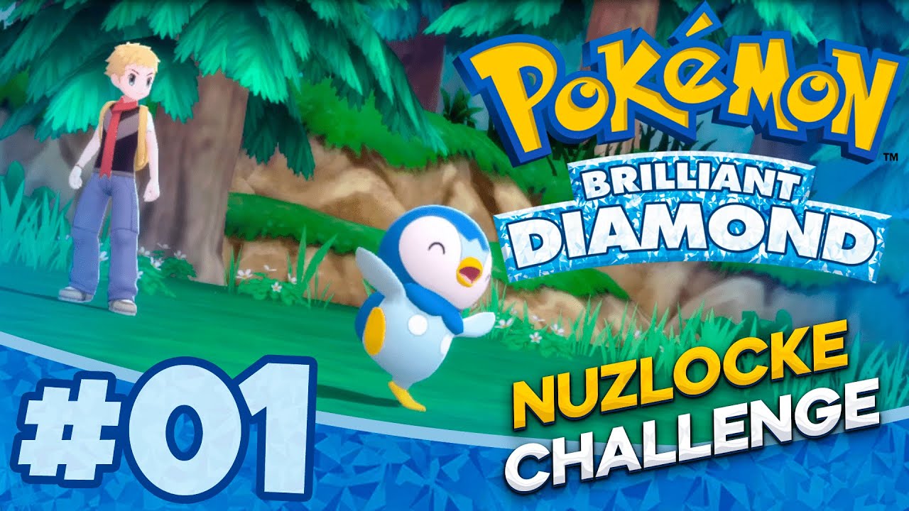 Pokemon Brillian Diamond - NUZLOCKE ЧЕЛЛЕНДЖ #1